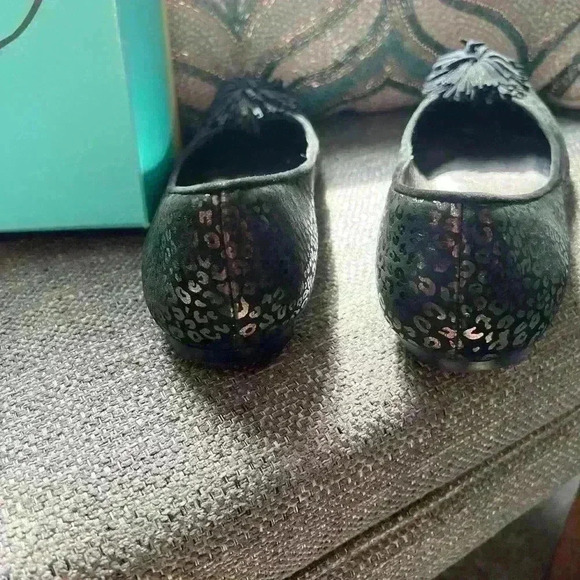 Jack Rogers Rosette Flats Black Horseshoe Size 7.5 - Picture 5 of 9